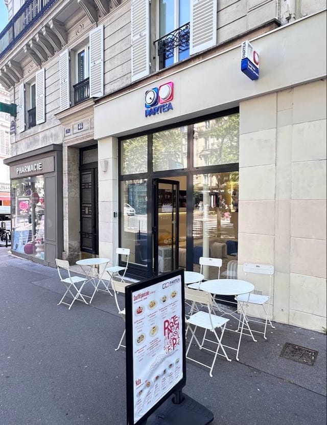 PARTEA, café à Paris