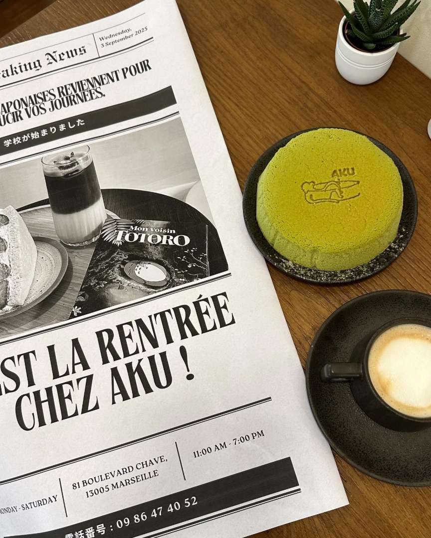 Aku, café in Marseille