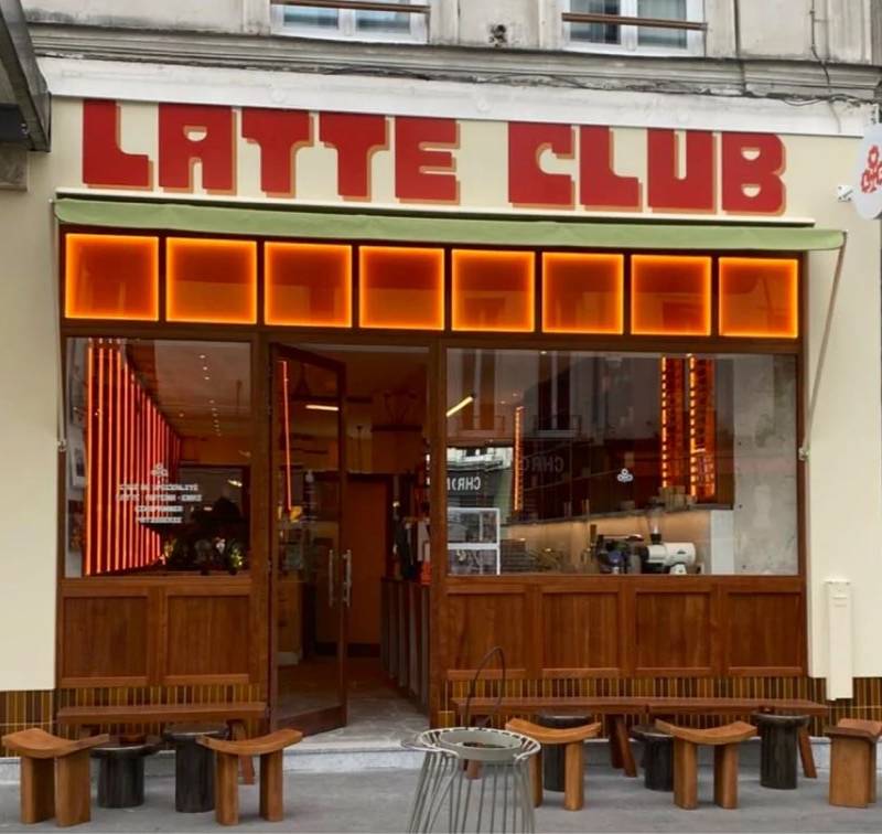 LATTE CLUB, café in Paris